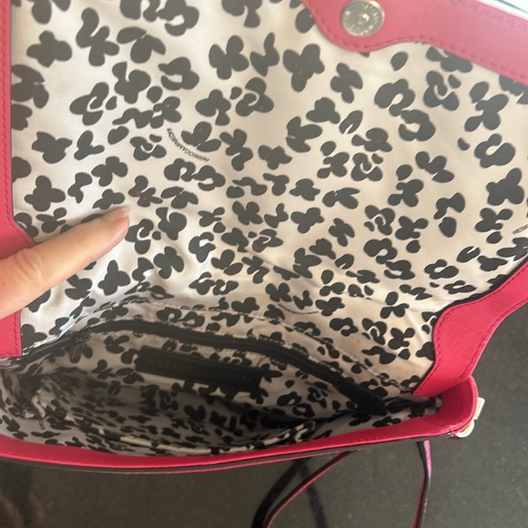 Rebecca Minkoff Nina Clutch crossbody bag in zest color with gold hardware - Picture 4 of 10